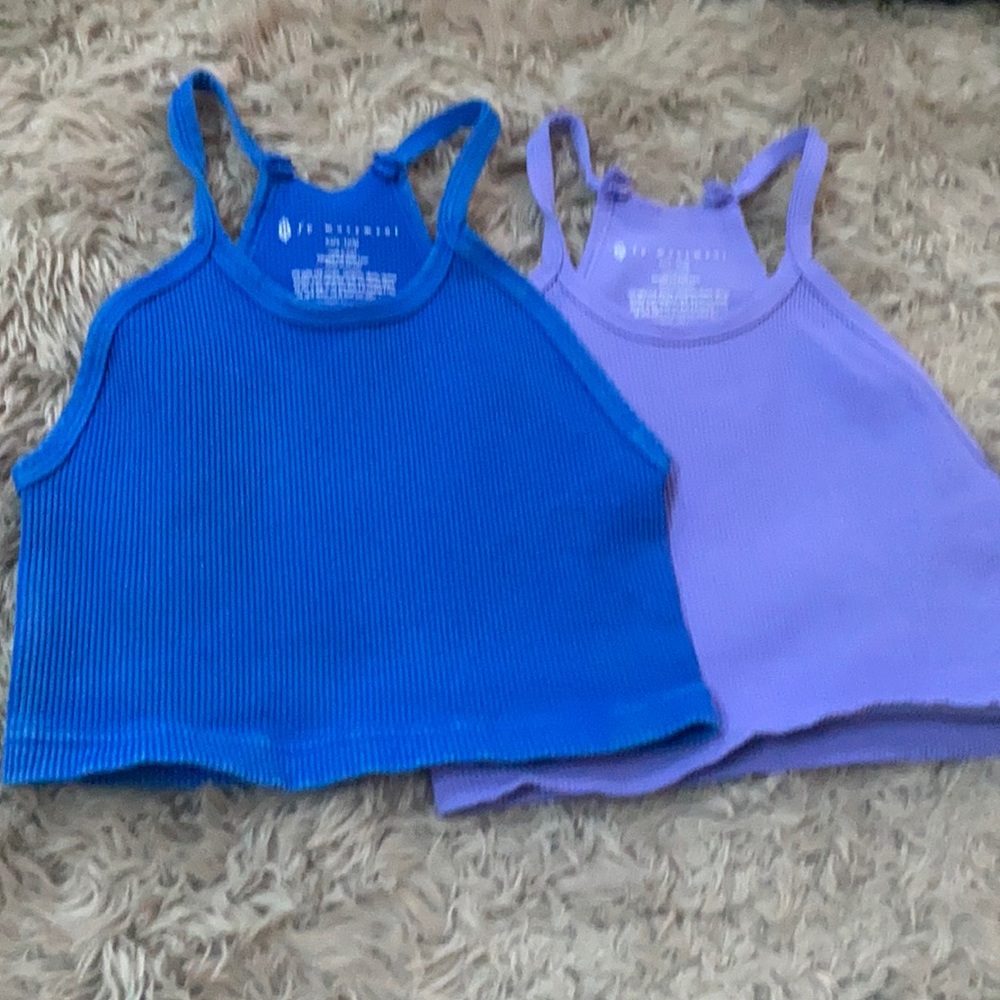 COPY - NEW🌺Free people summer colors happiness run crop top